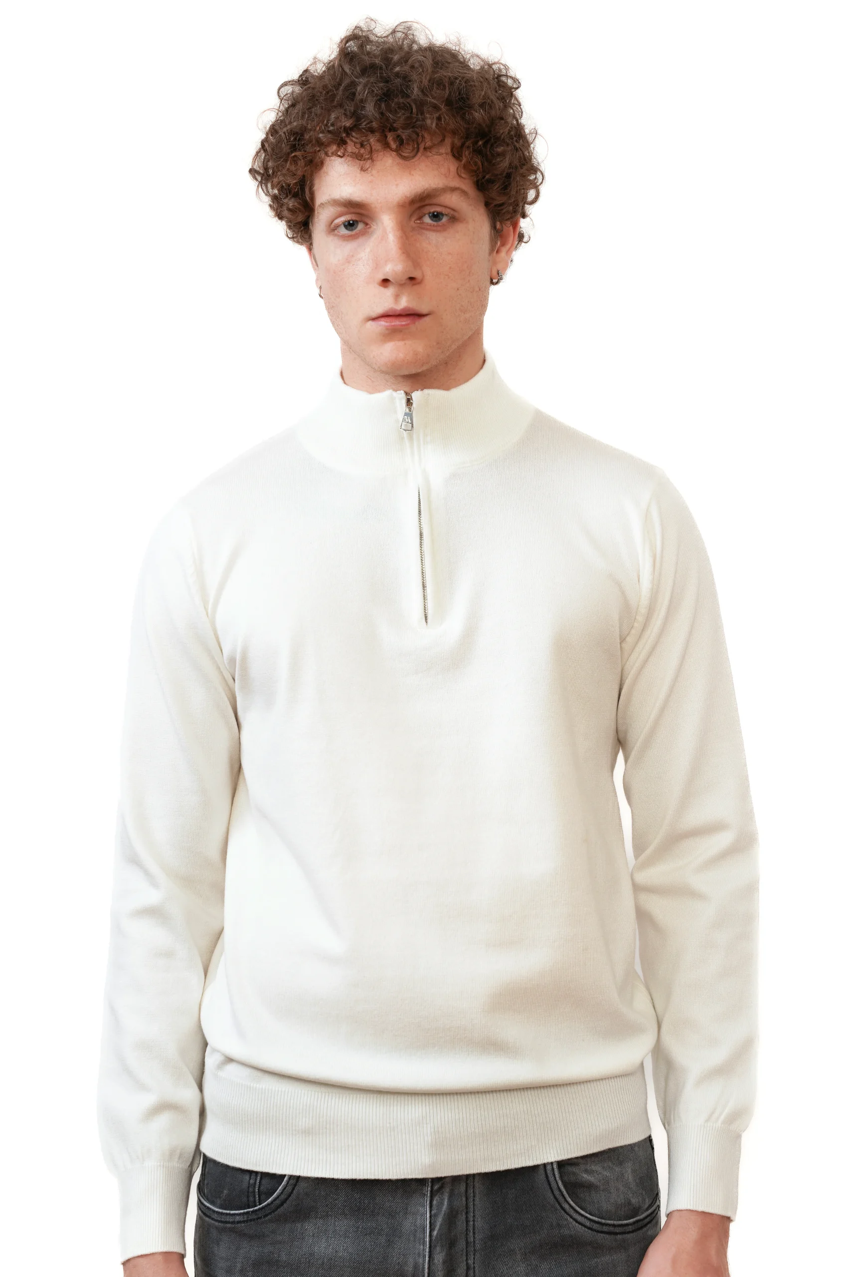 Valenci Halfzip Wit – Image 5