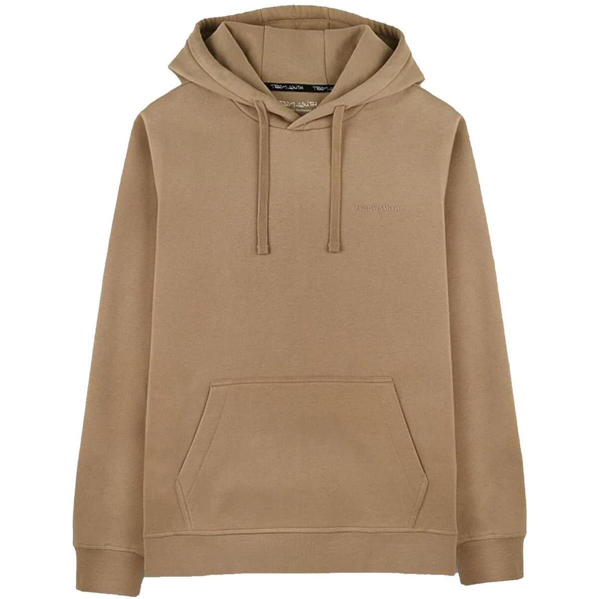 Sweat à capuche Teddy Smith beige