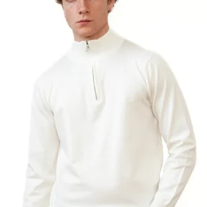 Valenci Halfzip Wit
