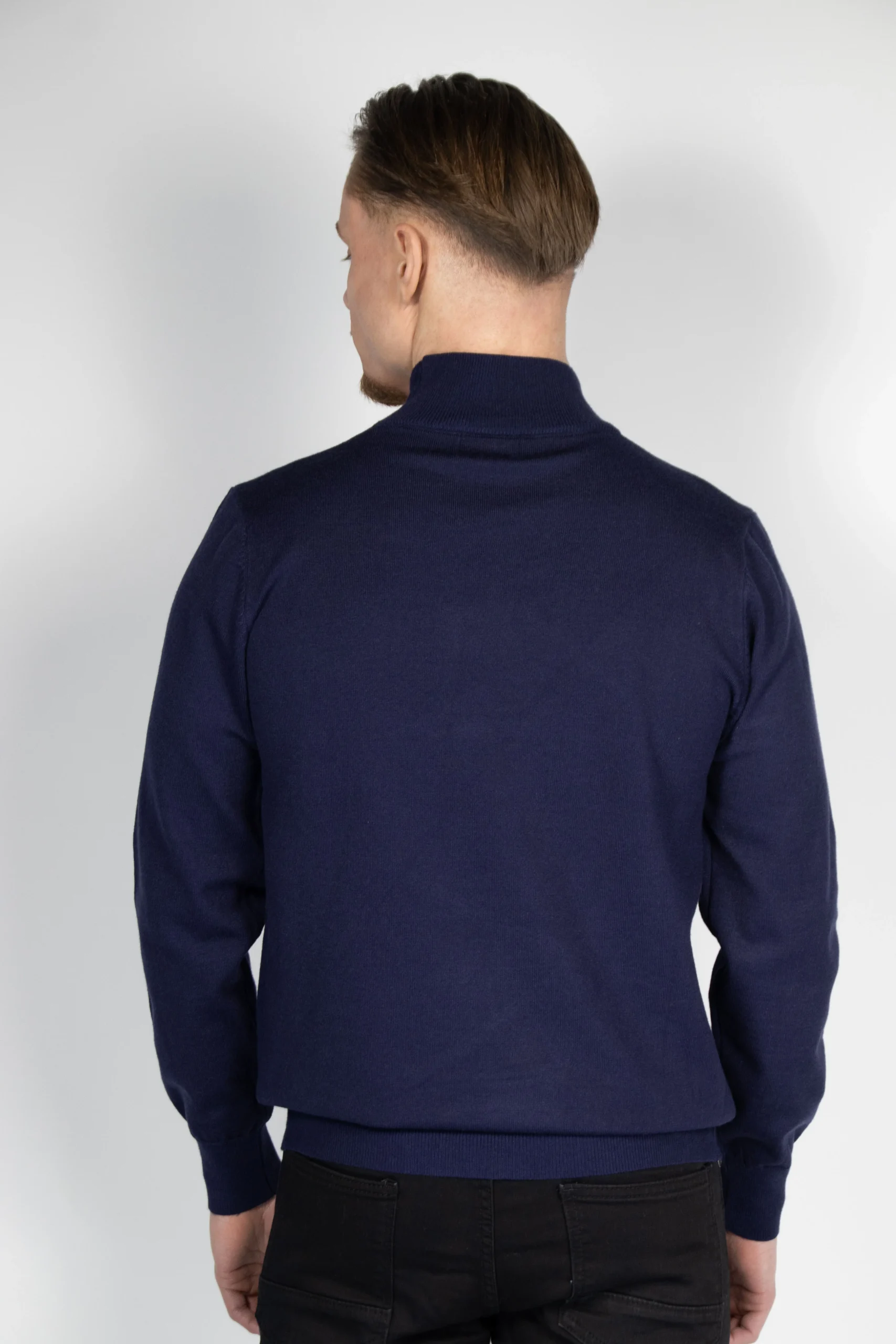 Valenci Turtleneck Navy – Image 3