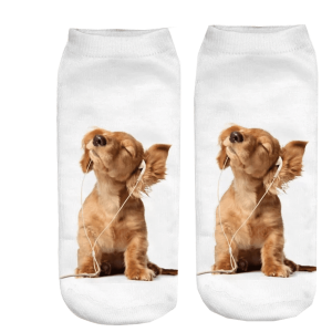 Chaussette animaux drôle