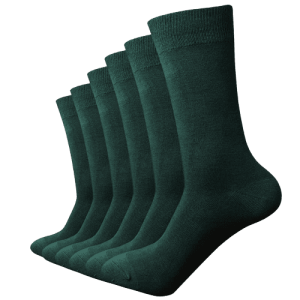 Chaussette verte bambou homme
