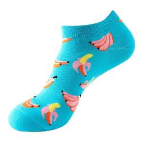 Chaussette fruit courte banane