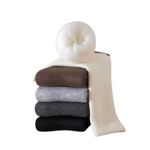 Lot de cinq paires de chaussettes polaires élégantes et confortables