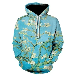 Sweat Van Gogh à capuche