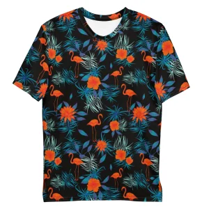 T-Shirt Flamant Rose Full Print homme à personnaliser
