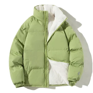 Doudoune polaire homme chaude et épaisse