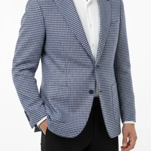 Heren Blazer Milano Blauw