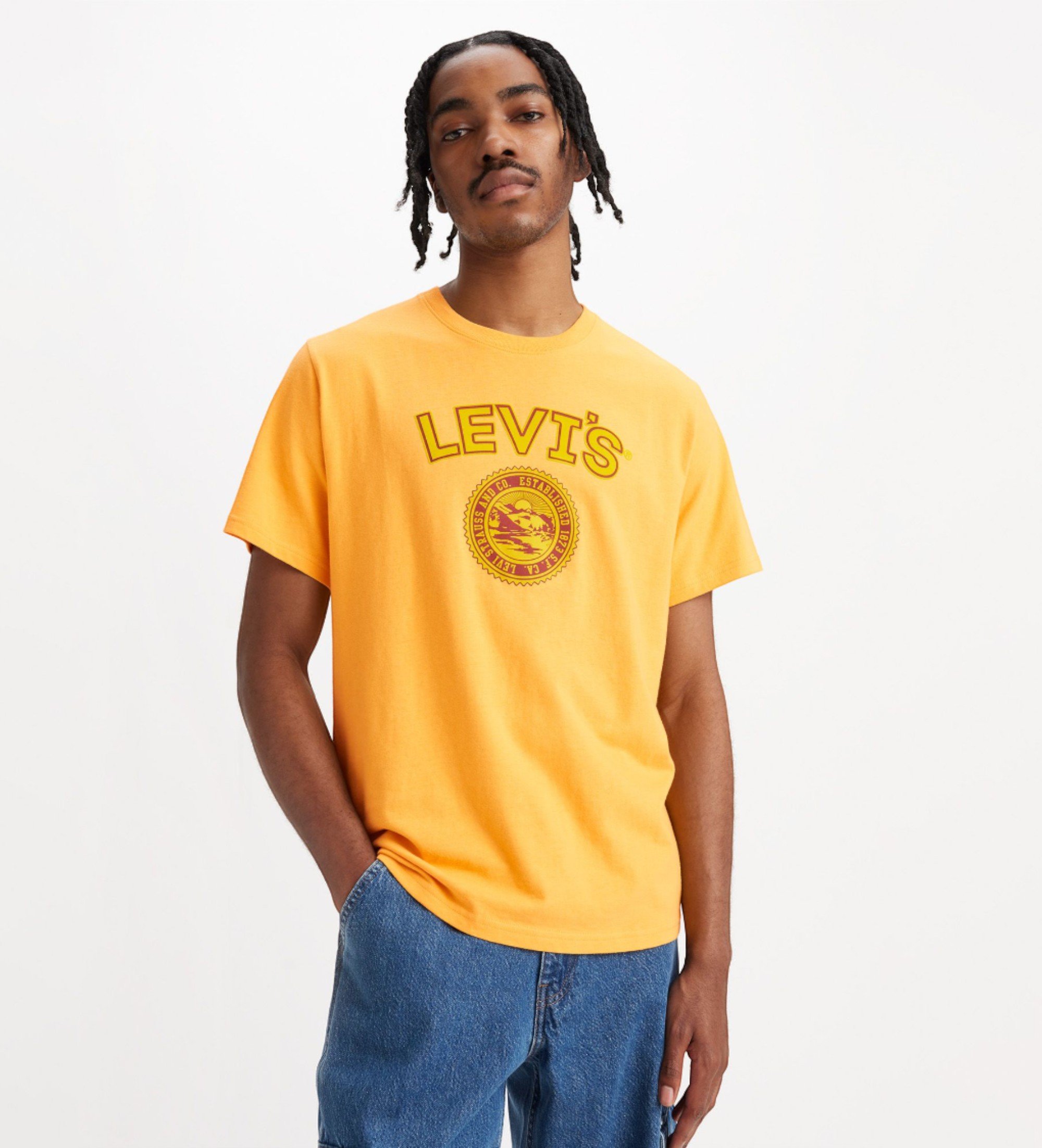 Tee-shirt Levis jaune