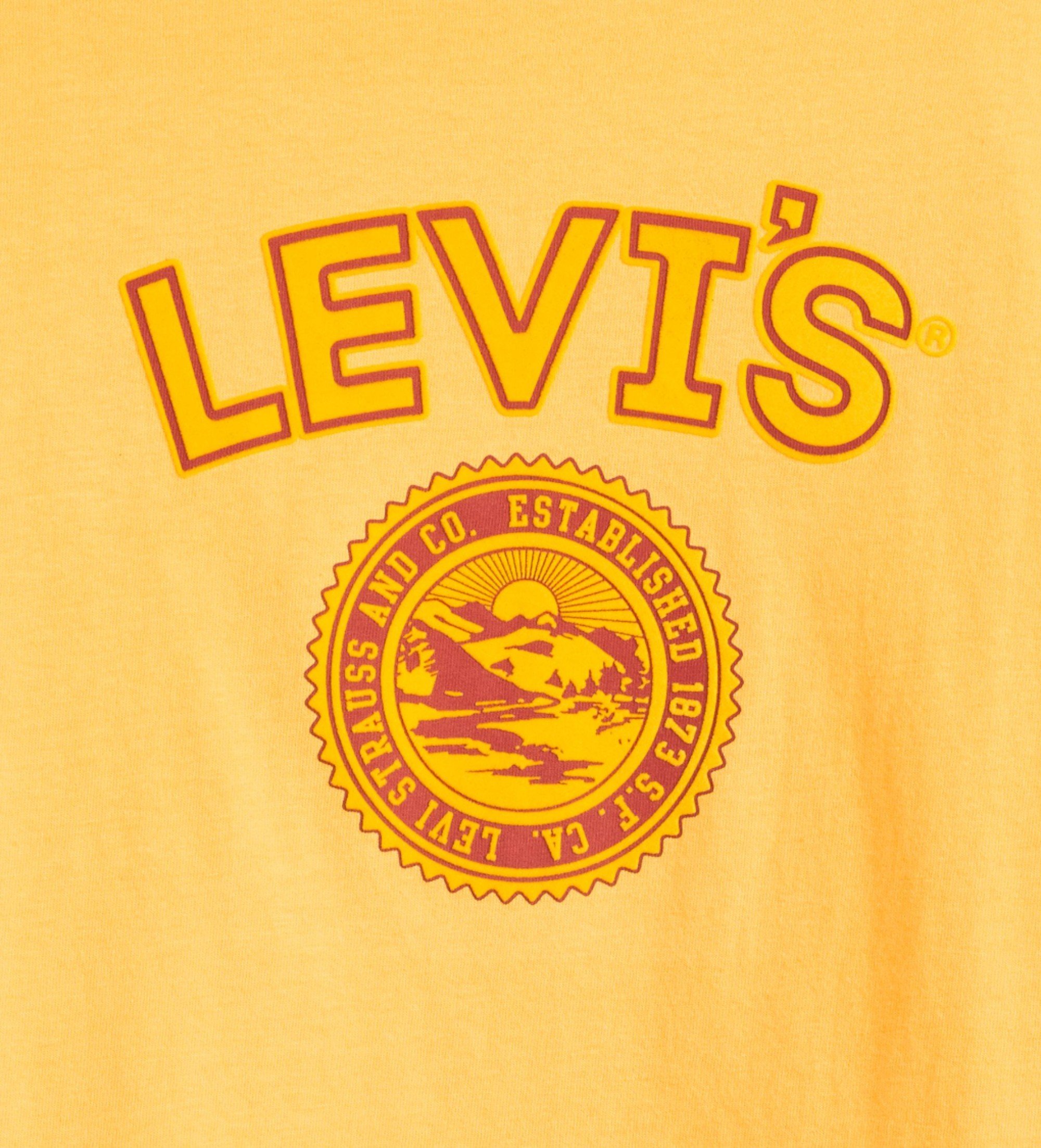 Tee-shirt Levis jaune – Image 3
