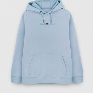 Sweat à capuche Teddy Smith bleu clair