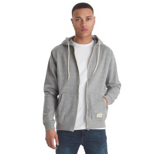 Sweat zippé Blend gris clair