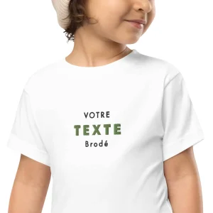 T-shirt personnalisé brodé Enfant – Centre