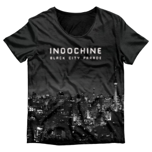 T-shirt Total Print &lsquo;Black City Parade&rsquo;